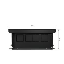 Внутрипольный конвектор Royal Thermo Atrium 110/250/1900-DG-U-BL