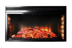 Каминокомплект Interflame Мельбурн с очагом Panoramic 33W LED FX белый