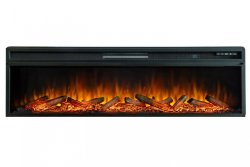 Каминокомплект Royal Flame Basel R с очагом Vision 60 LOG LED белый с черным