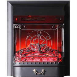 Каминокомплект Interflame Остин с очагом Majestic FX M Black бежевый с золотой патиной